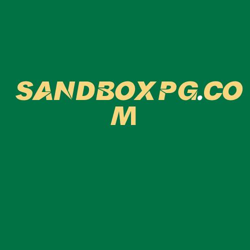 Logo da SANDBOXPG